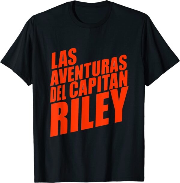 Camiseta Las aventuras del capitán Riley