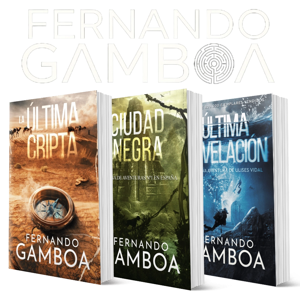 trilogia ulises vidal español- series ulises vidal- fernando gamboa- acción y aventura