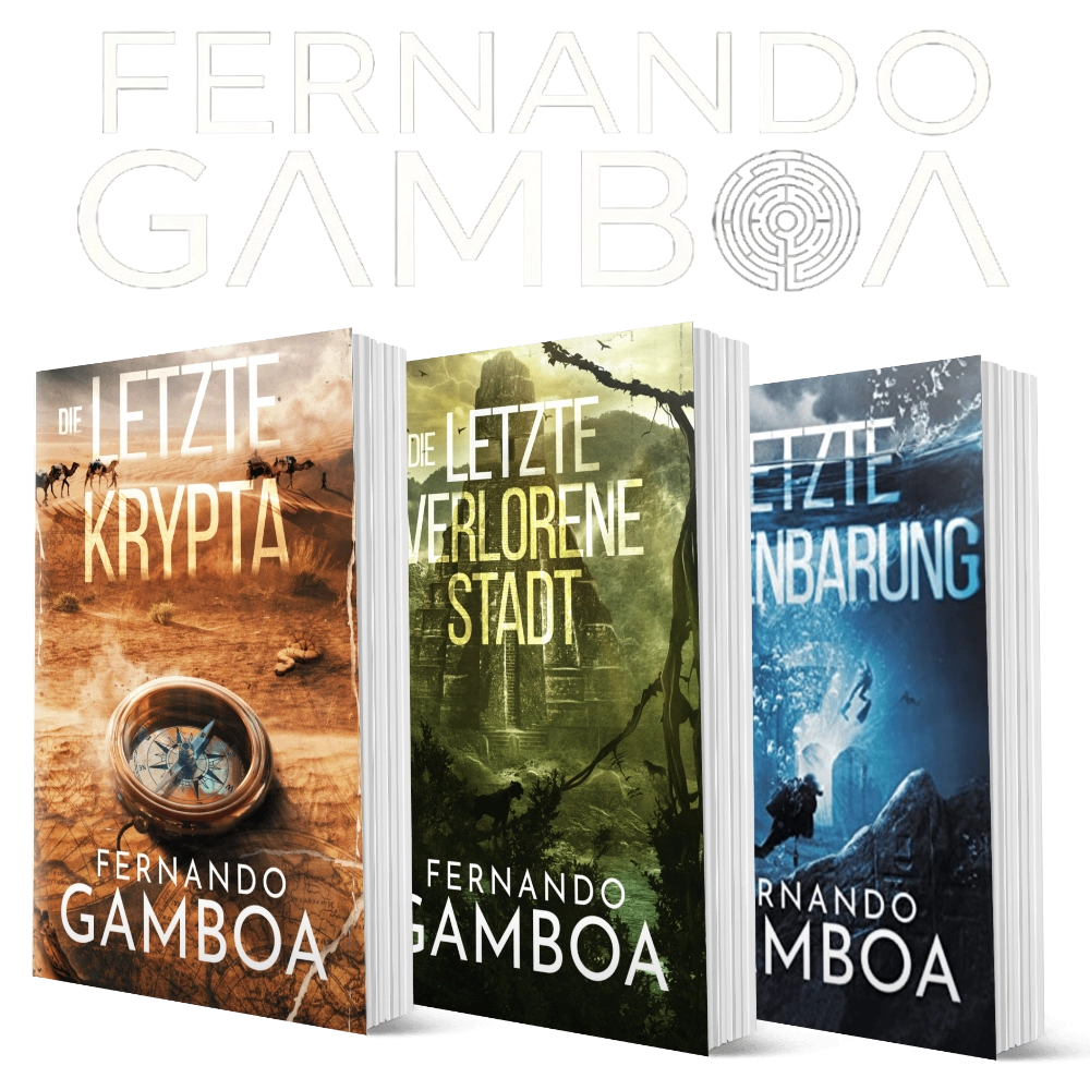 Ulises Vidal Buchtrilogie_thriller_Action-Abenteuer-Roman- Fernando Gamboa