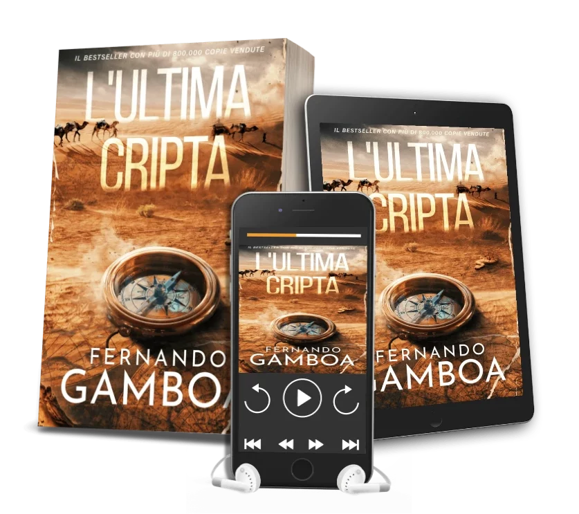 L'Ultima Cripta - Fernando Gamboa - Cartaceo, Kindle, Audible_Fernando Gamboa_Ulises Vidal